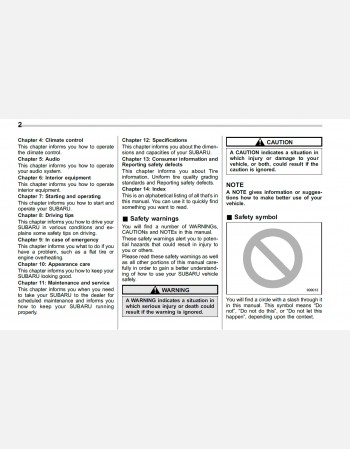 subaru legacy 2016 owners manual